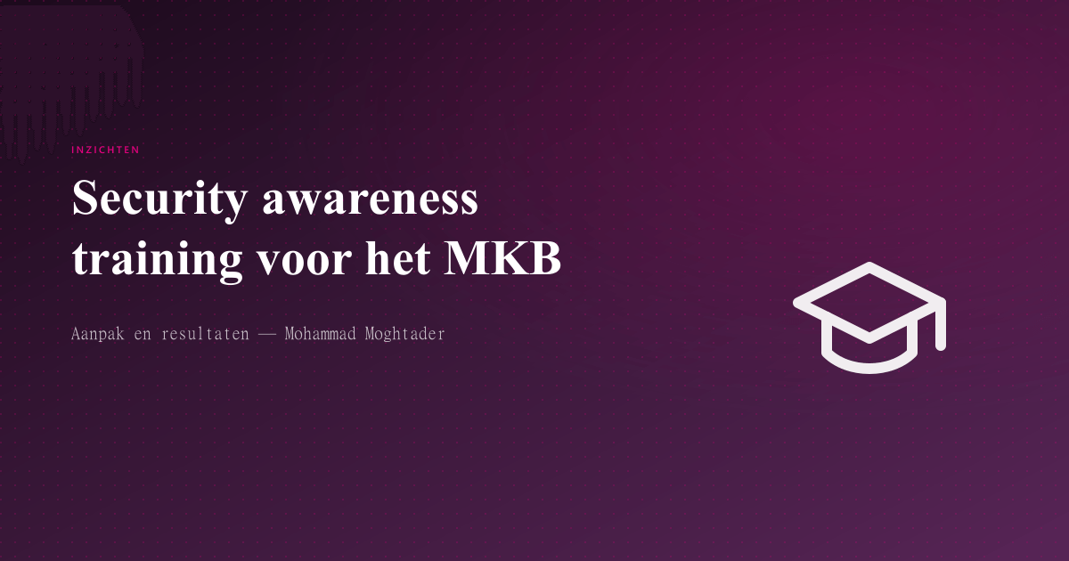 Security awareness training for SMBs: approach and results | Virtual ...